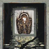 1001 / acrylic, oil and extruded polystyrene on canvas / 200x150 cm