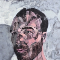 Self-portrait 2014 / acrylic on canvas / 45x35 cm