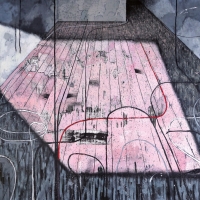 wired XVI / acrylic on canvas / 188x224 cm